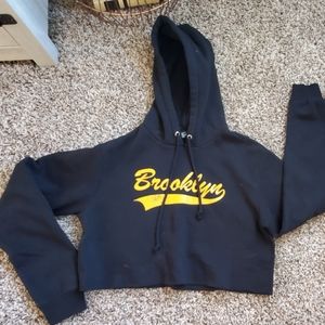 Forever21 Brooklyn Cropped Hoodie